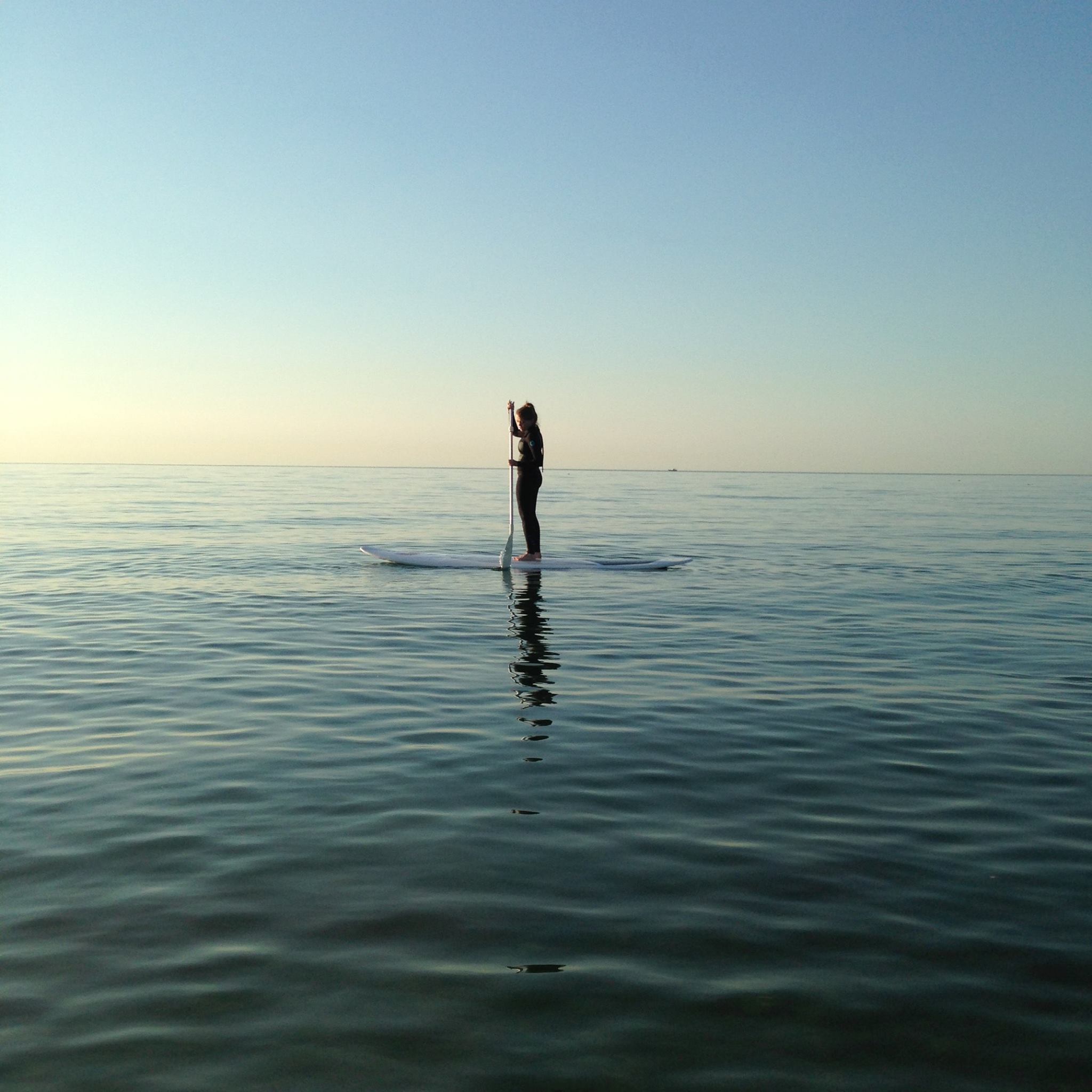 Stand Up Paddling vor Heiligendamm